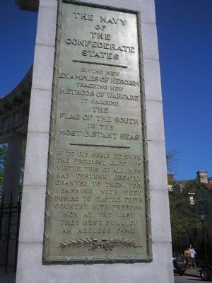 The Navy of the Confederate States Marker. Click for full size. The Navy of the Confederate States Marker image. Click for full size.