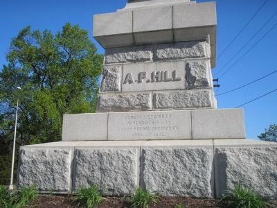 A. P. Hill Marker (Front) image. Click for full size.