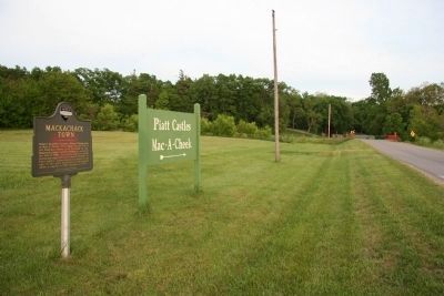 Mackachack Town Marker. Click for full size. Mackachack Town Marker image. Click for full size.
