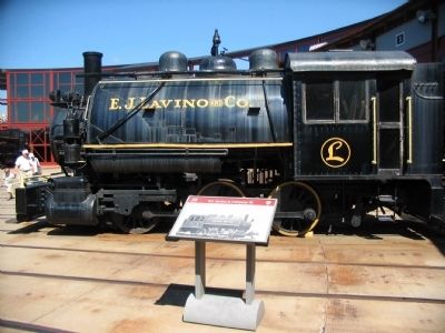 E.J. Lavino & Company #3 and Marker. Click for full size. E.J. Lavino & Company #3 and Marker image. Click for full size.