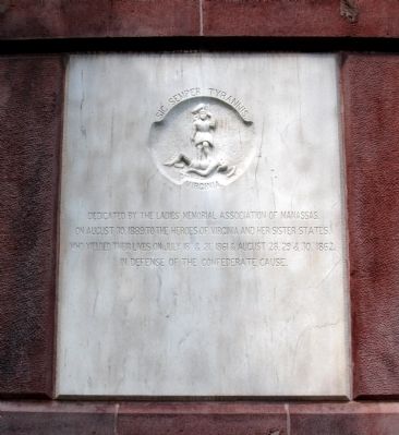 Confederate Cemetery Marker image. Click for full size.