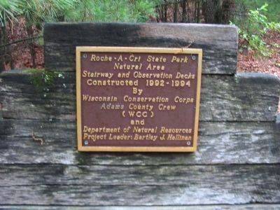 Plaque by Mound Stairway image. Click for full size.