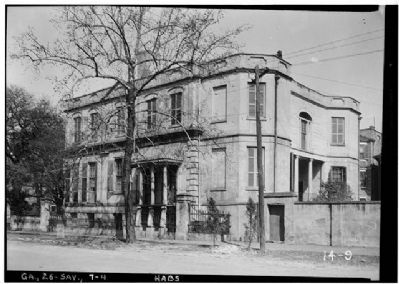 Richardson-Owens-Thomas House Marker image. Click for full size.