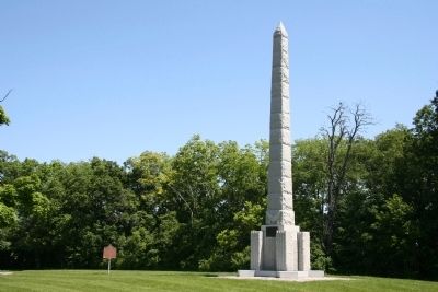 Fort Amanda Marker. Click for full size. Fort Amanda Marker image. Click for full size.