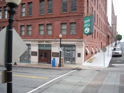 The Savoy Hotel and Grill Marker image. Click for full size.