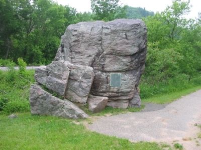 Van Hise Rock and Marker image. Click for full size.