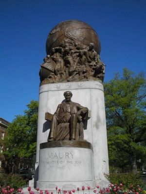 Matthew Fontaine Maury Monument image. Click for full size.