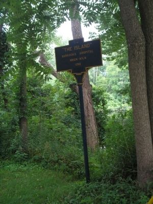 Marker in Fort Edward. Click for full size. Marker in Fort Edward image. Click for full size.