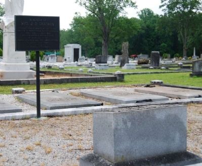 Mrs. J.D. Chapman Marker and Tombstone. Click for full size. Mrs. J.D. Chapman Marker and Tombstone image. Click for full size.