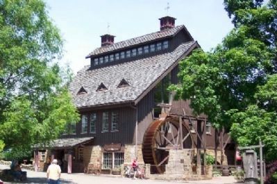 Ye Olde Mill and Water Wheel image. Click for full size.