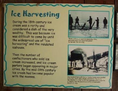 Ice Harvesting Marker image. Click for full size.