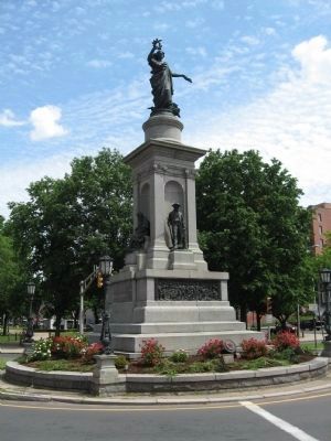Waterbury Soldiers' Monument image. Click for full size.