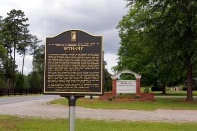 Bethany Marker. Click for full size. Bethany Marker image. Click for full size.