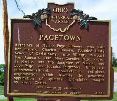 Pagetown Marker image. Click for full size.