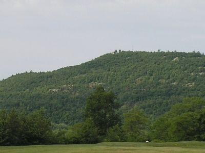 Mount Defiance as seen from Fort Ticonderoga image. Click for full size.