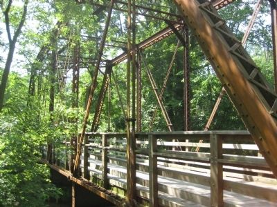 Restored Railroad Bridge over the Little Patuxent River image. Click for full size.