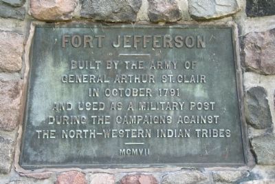 Fort Jefferson Marker image. Click for full size.