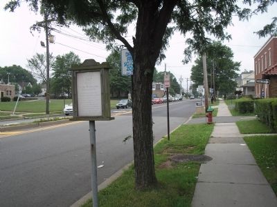 Marker in Woodbridge. Click for full size. Marker in Woodbridge image. Click for full size.