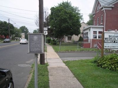 Marker in Woodbridge. Click for full size. Marker in Woodbridge image. Click for full size.
