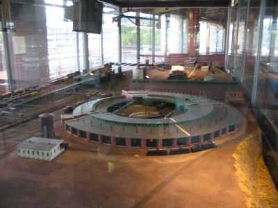 Roundhouse in the Museum Diorama image. Click for full size.