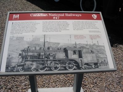 Canadian National Railways #47 Marker image. Click for full size.