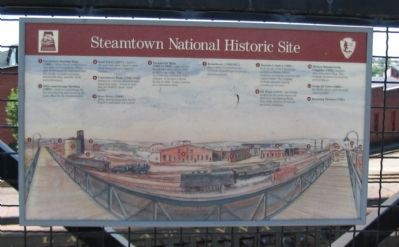 Steamtown National Historic Site Marker image. Click for full size.