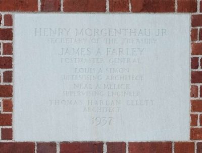 G. Ross Anderson Jr. Federal Building and<br>United States Courthouse Cornerstone image. Click for full size.