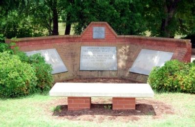 Anderson County Fire Fighters Memorial. Click for full size. Anderson County Fire Fighters Memorial image. Click for full size.
