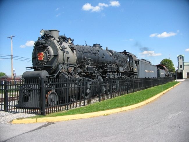 Pennsylvania Railroad No. 6755 and Long Distance Tender. Click for full size. Pennsylvania Railroad No. 6755 and Long Distance Tender image. Click for full size.