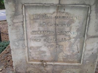 Side of Gen. Sumner Monument image. Click for full size.
