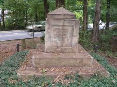 Marker on Monument Row image. Click for full size.