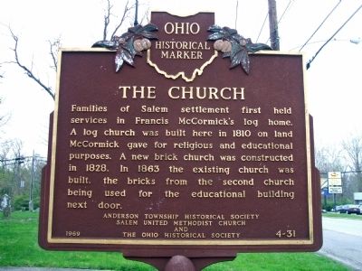 The Founder / The Church Marker. Click for full size. The Founder / The Church Marker image. Click for full size.