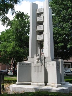 Waterbury Veteran’s Monument. Click for full size. Waterbury Veteran’s Monument image. Click for full size.