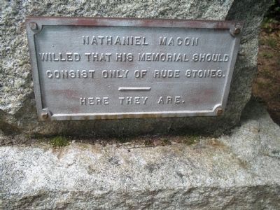 Nathaniel Macon Marker image. Click for full size.