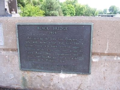 Black Bridge 1904 Marker image. Click for full size.