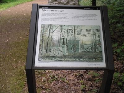 Monument Row image. Click for full size.