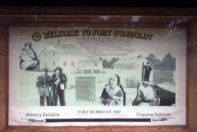 Welcome to Fort Humboldt image. Click for full size.