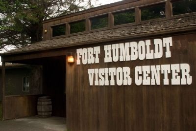 Fort Humboldt Marker image. Click for full size.