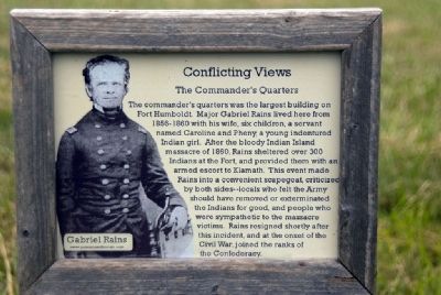Conflicting Views - The Commander's Quarters image. Click for full size.