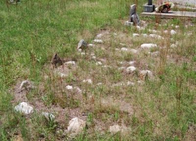 Row of Unmarked Graves image. Click for full size.