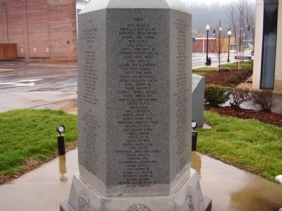 Haywood County World War II Monument Marker image. Click for full size.