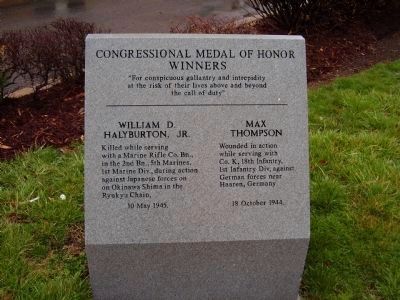Congressional Medal of Honor Winners image. Click for full size.