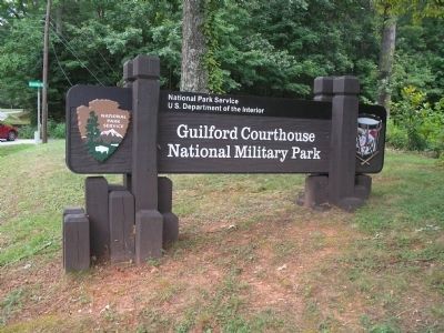 Guilford Courthouse National Military Park. Click for full size. Guilford Courthouse National Military Park image. Click for full size.