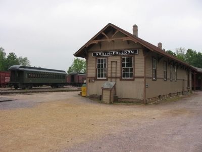 North Freedom Depot image. Click for full size.