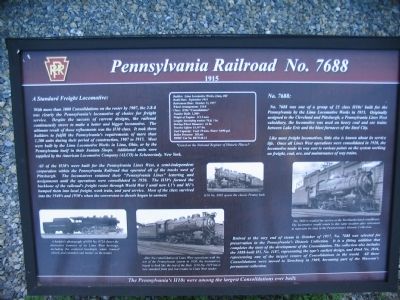 Pennsylvania Railroad No. 7688 Marker image. Click for full size.