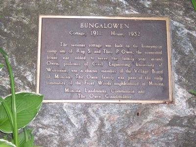 Bungalowen Marker. Click for full size. Bungalowen Marker image. Click for full size.