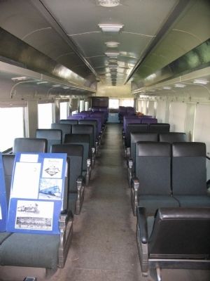 Interior of Car No.1. Click for full size. Interior of Car No.1 image. Click for full size.