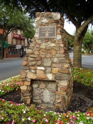 Town of Burnt Chimney Marker image. Click for full size.