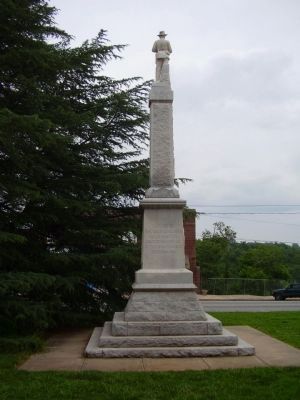 Rutherfordton Confederate Monument Marker image. Click for full size.