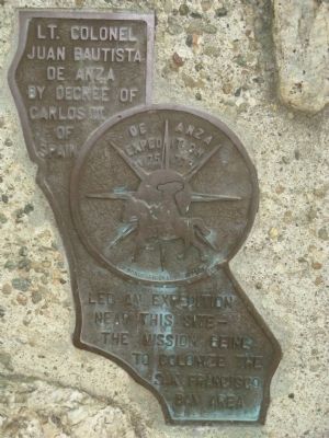 <i>Side 2:</i> De Anza Expedition Campsite Marker. Click for full size. <i>Side 2:</i> De Anza Expedition Campsite Marker image. Click for full size.